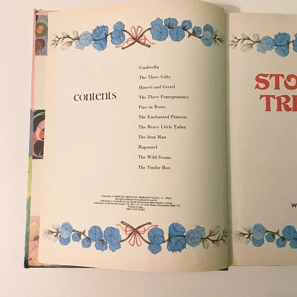 Vintage 1977 Storytime Treasury World Distributors Book Printed In Italy - Picture 7 of 16